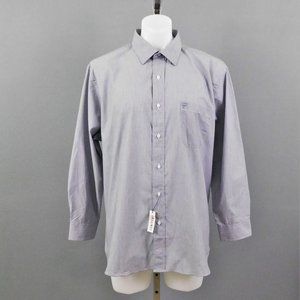 Saddlebred Men Shirt Gray New 17-17.5
